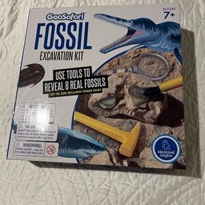 Fossil Excavation Kit - Blue and Yellow